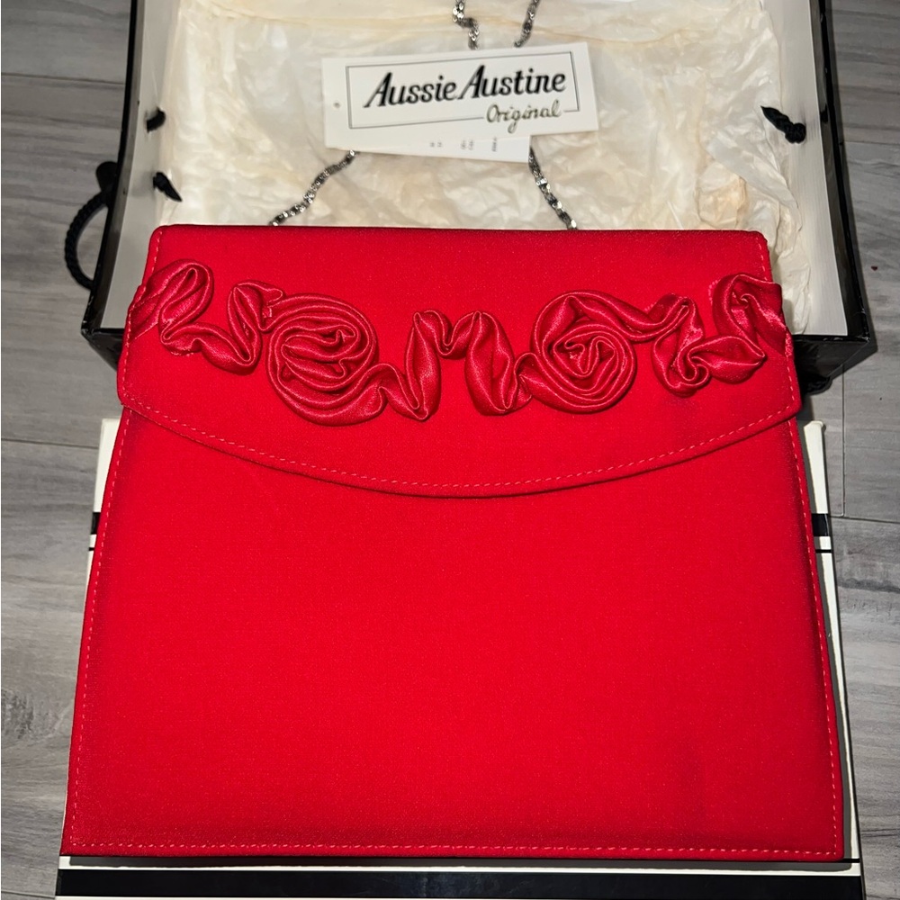 Aussie Austine Red Handbag / Shoulderbag
